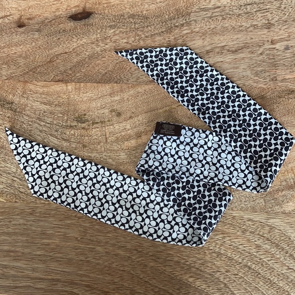 COACH Silk Handbag/Hair Scarf - Picture 2 of 4